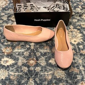 Hush Puppies Women's Blush Pink Flats